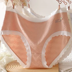 Comfortable and Soft High-waist Cotton Panties for Plus-size Women