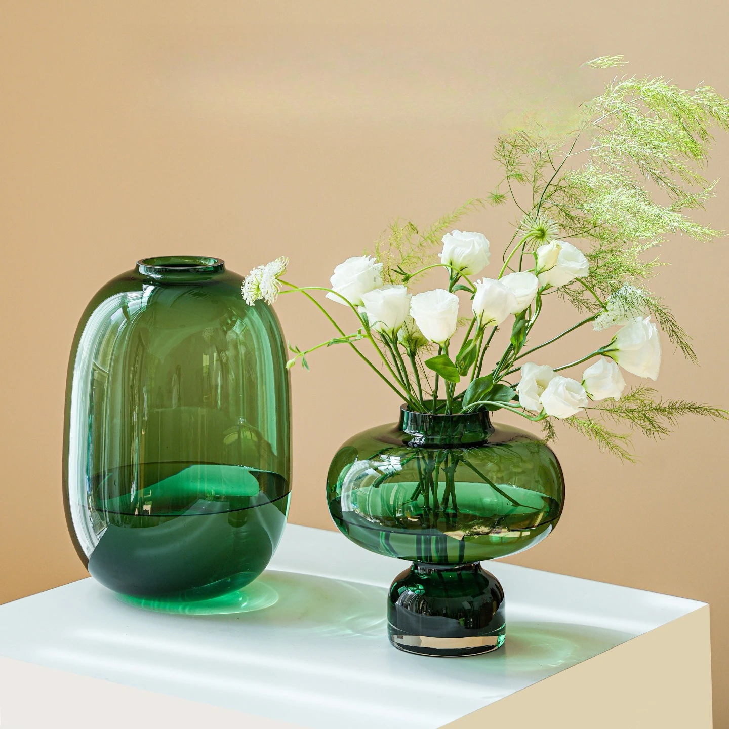 Прозрачная стеклянная ваза в с – обзор и цена Glass Vase Nordic