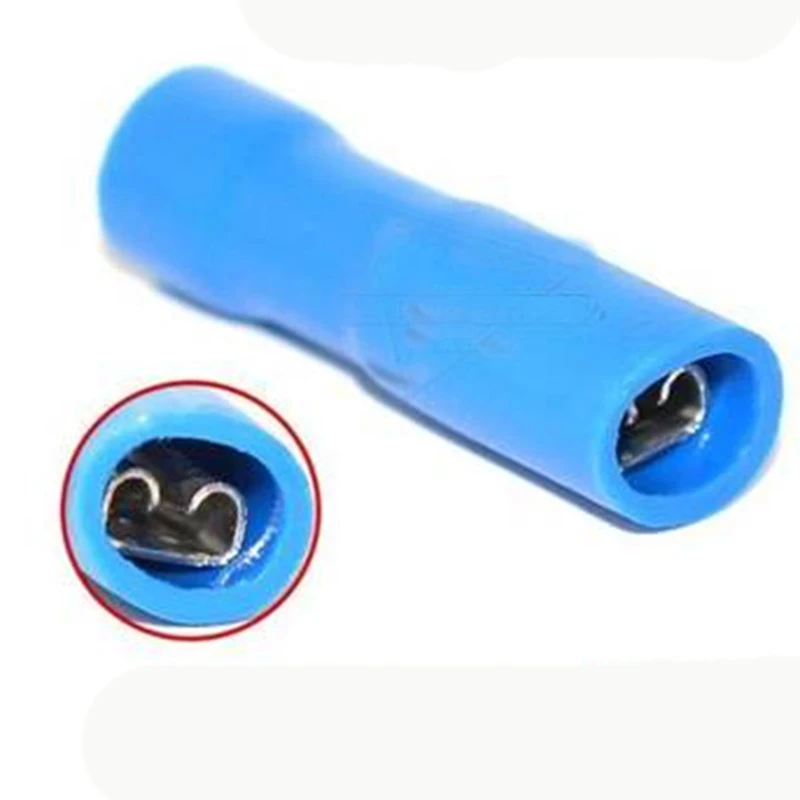 FDFD2-110 FDFD1.25-110 Insulating Female Insulated Electrical Crimp Terminal Connectors Cable Wire Connector 1000PCS 2.8mm