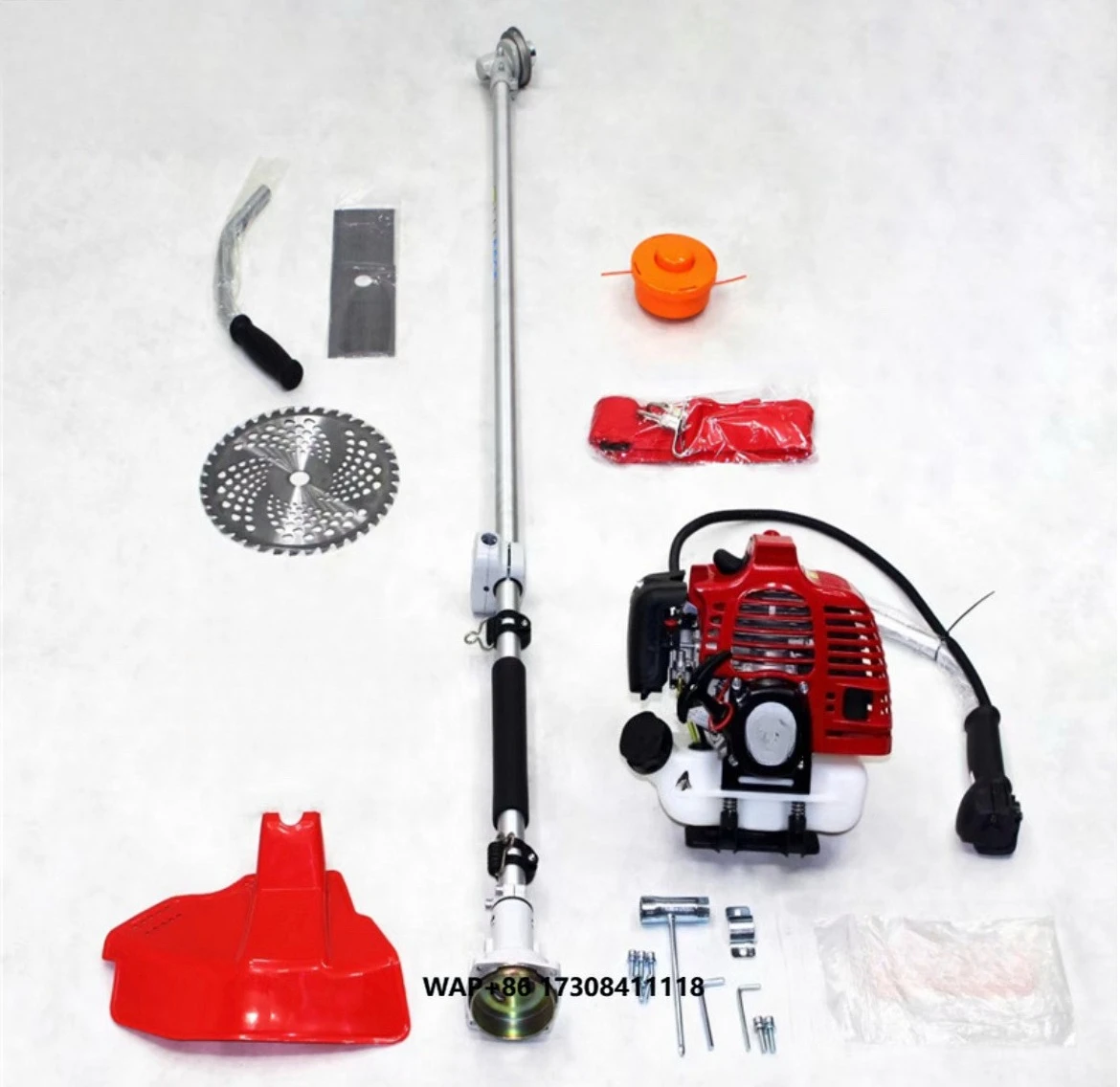 مصدر الطاقة الهيدروليكي لجزازة العشب المحمولة باليد في المشي مناسب لمزارع حديقة الحديقة