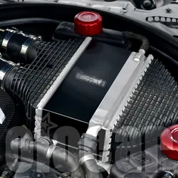 Oiomors-carcasa de cubierta de aluminio para motor S55, carcasa de refrigeración interior estilo M para BMW F80, M3, F82, F83, M4, competición