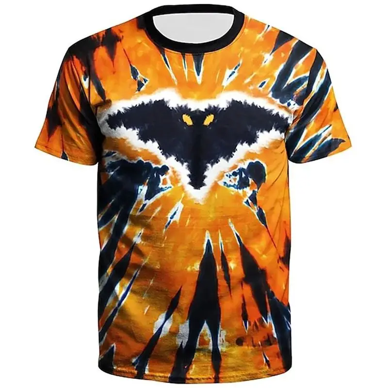 Divertente T-shirt con zucca loween stampata in 3D T-shirt da donna Cleanfit Sle A-Line Sve Altro materiale 00%