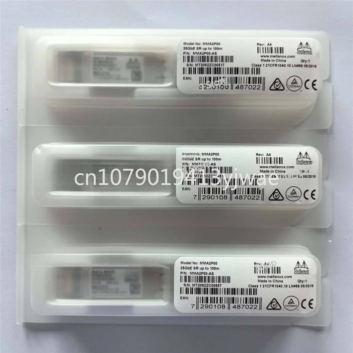 MMA2P00-AS 25G Multimode SFP28 850nm Optical Module