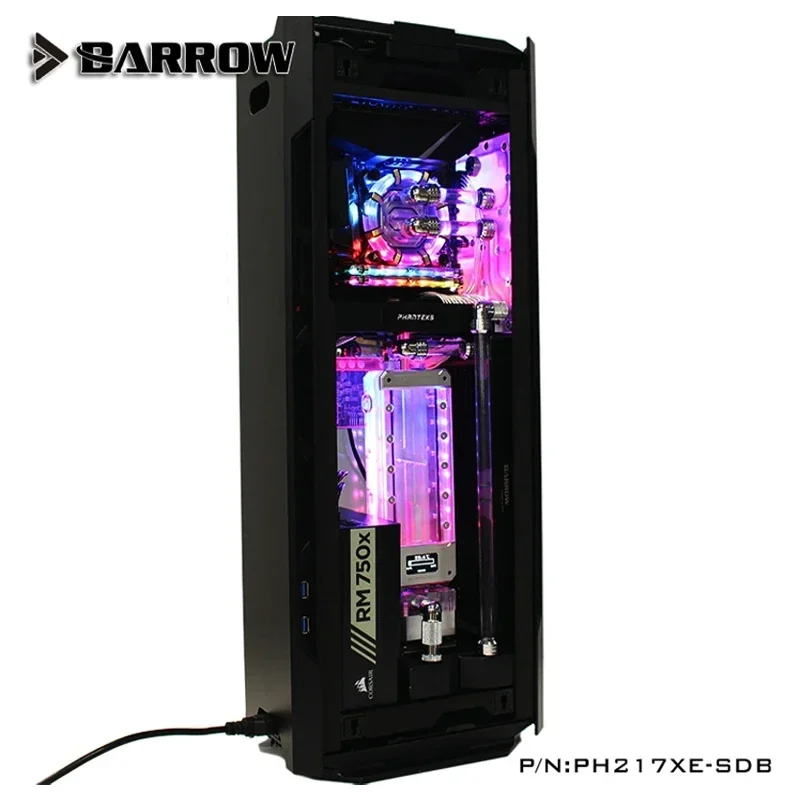 Barrow PH217XE-SDB Waterway Boards for Phanteks 217XE Case for Intel CPU Water Block & Single GPU Building