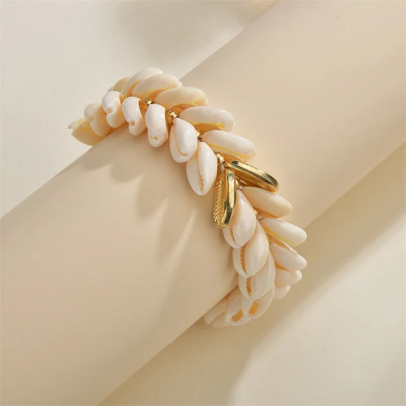 Classic Shell Bracelet Bohemian Style States Fashion Braided Anklet Cross-border Accessories Wholesale 159