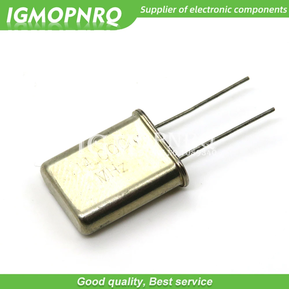 10PCS/LOT 49U HC-49U Crystal quartz resonator 1.8432M 2MHZ 2.4576M 4MHZ 6MHZ 7.2M 7.3728M 8MHZ 8.1920M 10M 18.432M 11.0592M 12M 