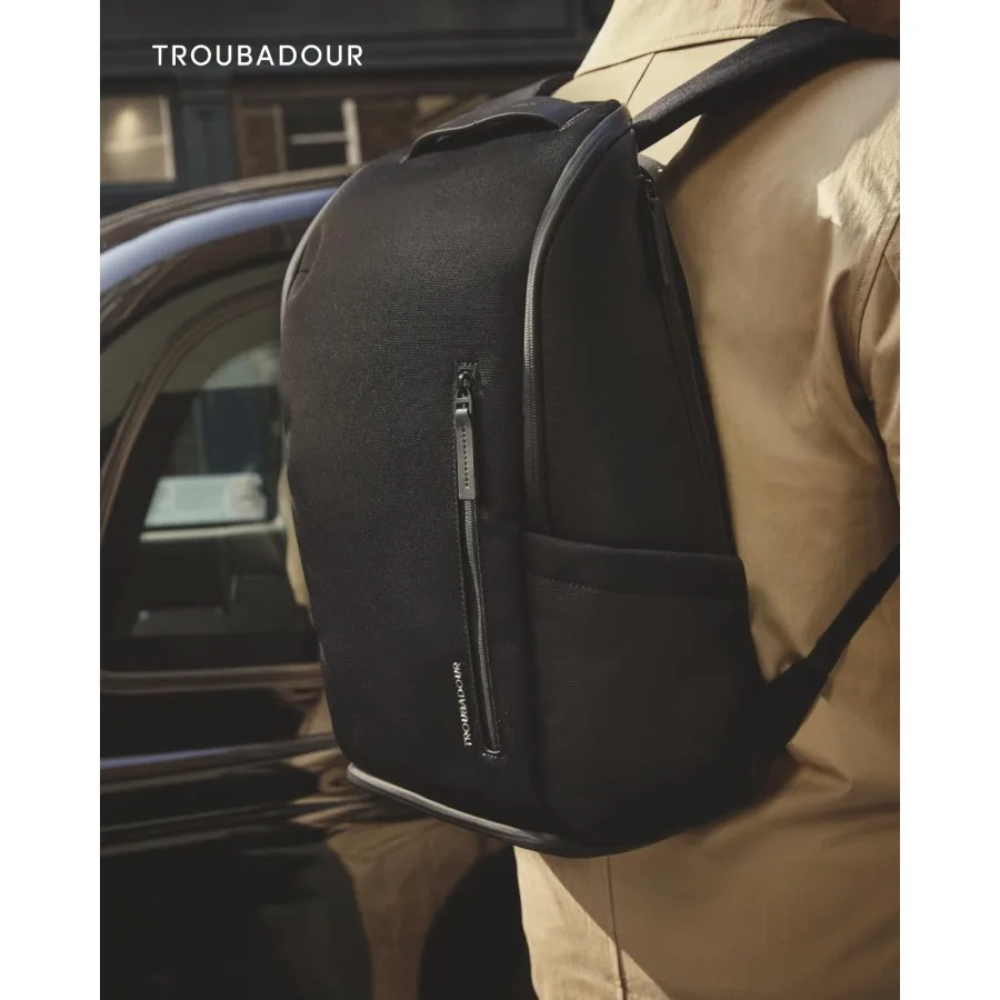 حقيبة ظهر Troubadour Pioneer 3.0 - حقيبة يومية ممتازة مع قسم كمبيوتر محمول مبطن ومقصورة أحذية قابلة للتهوية ومستدامة