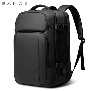 BANGE nowy projekt plecaki podróżne o dużej pojemności USB z możliwością ładowania mężczyźni 15.6 calowy plecak na laptopa wodoodporna torba zewnętrzna dla mężczyzn