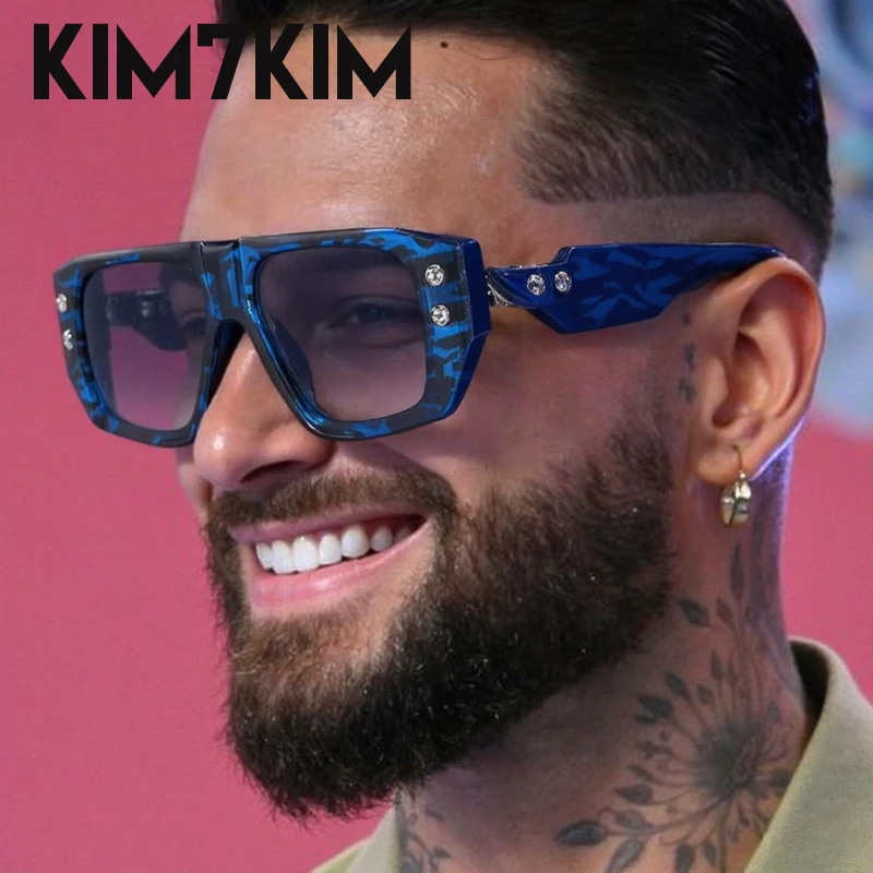 

Steampunk Square Polarized Sunglasses Men Big 2025 Luxury Brand Punk UV400 Driving Sun Glasses Fashion Eyewear For Male Shades