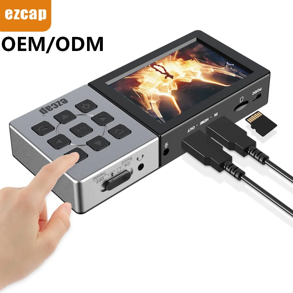 

Portable 3.5 Inch Video recorder Capture box Player 1080p Resolution with Playback 5V
