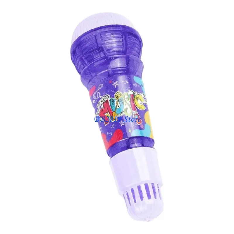 Trwały mikrofon Q0KB Echoes dla małych dzieci, idealny na rodzinne spotkania karaoke