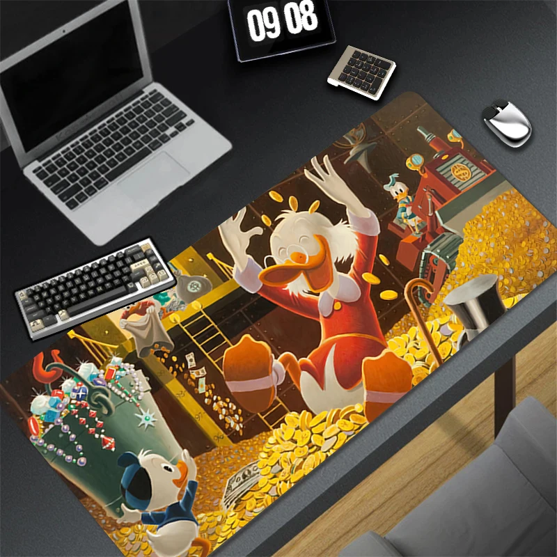 

Mousepad Rubber Mouse Pad Gaming Mickey and Minnie Accessories PC Gamer Cabinet Carpets Office Computer Desk Mat Keyboard Pad