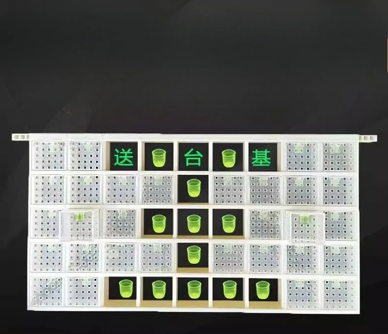 

Многофункциональное пластиковое устройство для хранения короля пчел, устройство для хранения нескольких королевских уровней, устройство для хранения королевы, клетка для короля, сетка 45