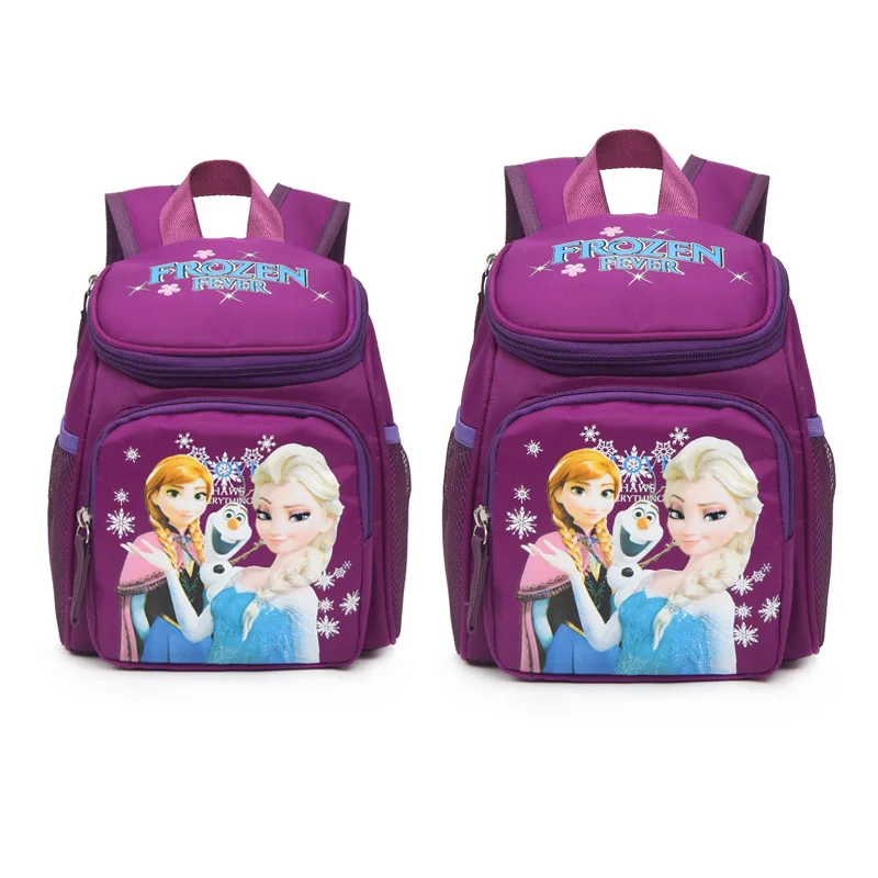 Disney bonito meninos e meninas saco de escola dos desenhos animados spiderman jardim de infância dos desenhos animados mochila respirável