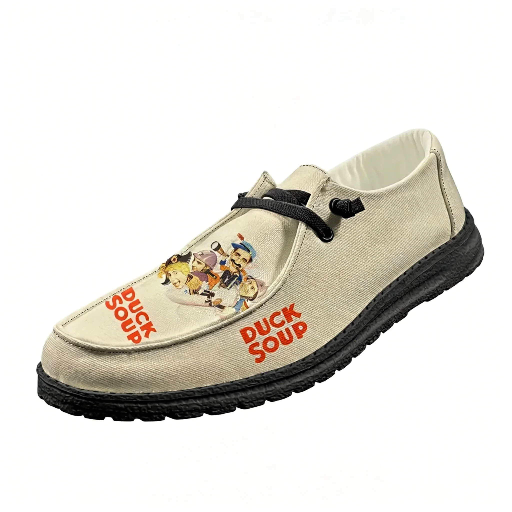 Duck Soup Casual Shoes Mens Womens Flat Footwear Indoor Outdoor Lightweight Shoes Fashion Popular Patterns Customized Shoes