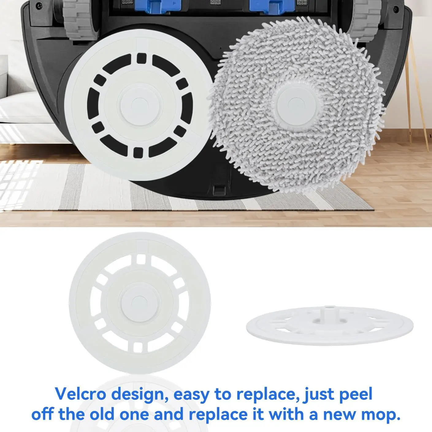 Для держателя швабры, крепление для швабры Ecovacs T30 PRO/T30MAX, аксессуар для робота-пылесоса