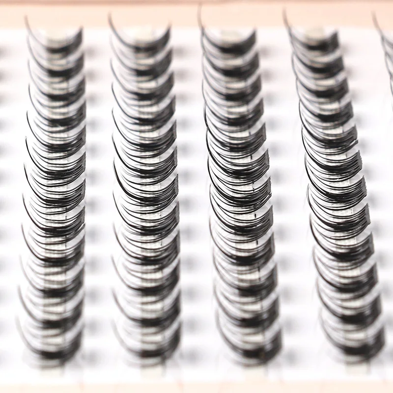 YSDO 個別まつげ 72 バンドルまつげエクステンション既成 C カールナチュラルシングルクラスターつけまつげフェイク cils メイクアップツール