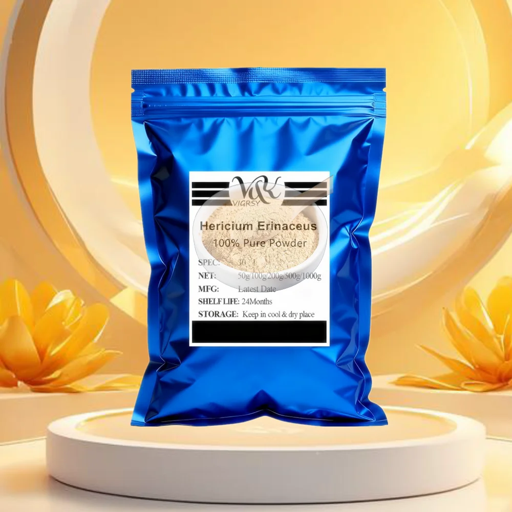 

Fast Global Shipping OutPack Aluminum Foil Bag for 100% Hericium erinaceus Extract InnerPack DoubleDeck PlasticBag Wholesale