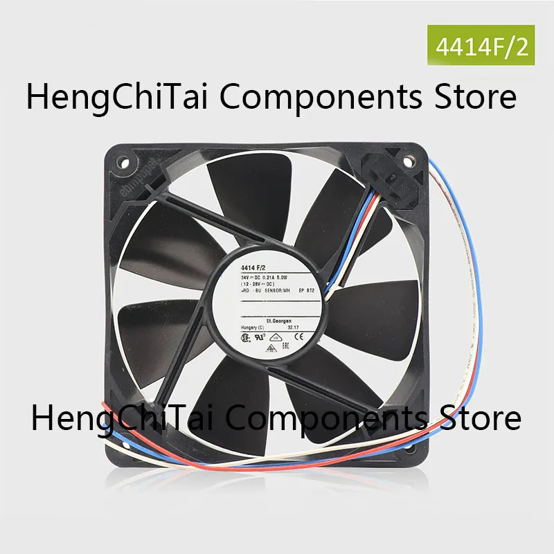 Original 100% Working 4414F/2 24V DC 0.21A 5.0W Cooling fan ventilation 4414 F/2