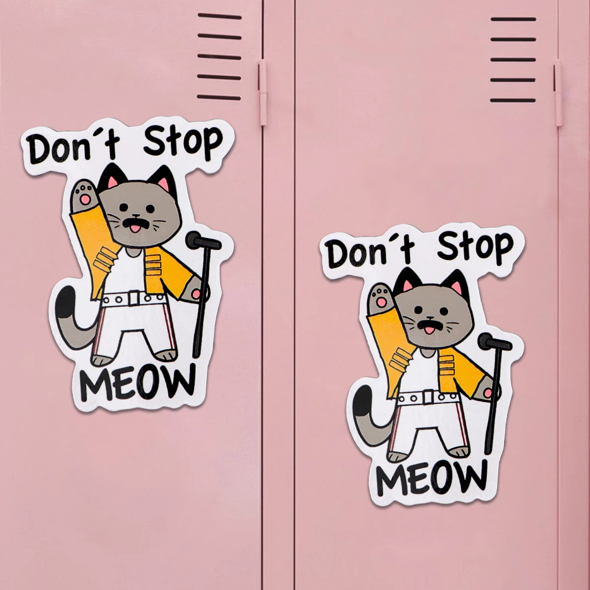 Imanes de nevera con gato - Pegatinas magneticas para frigorifico - imagen 5