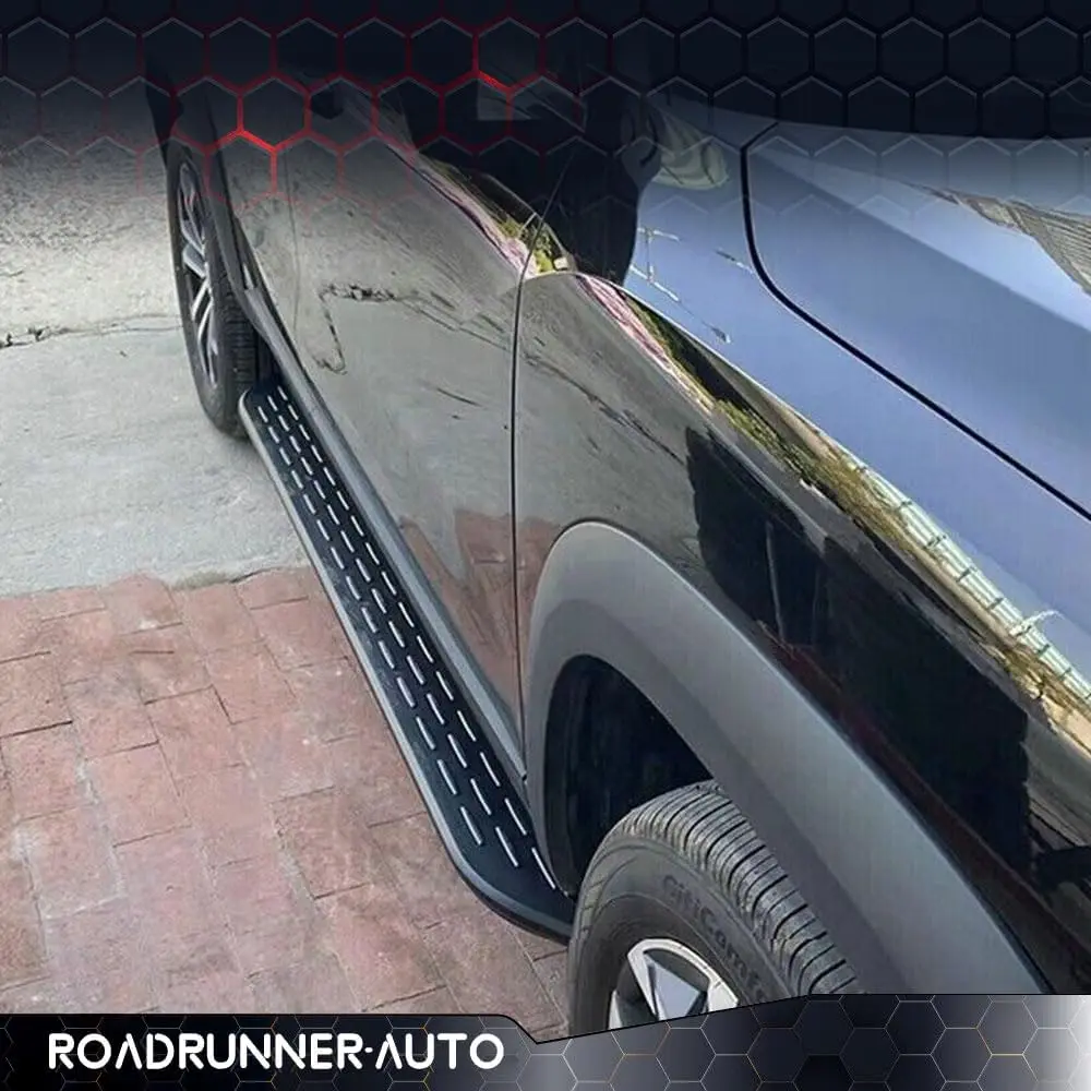 2 قطعة لوحة تشغيل ثابتة للباب خطوة جانبية متوافقة مع منصة Toyota Grand Highlander 2023 2024 Pedal Nerf Bar #4