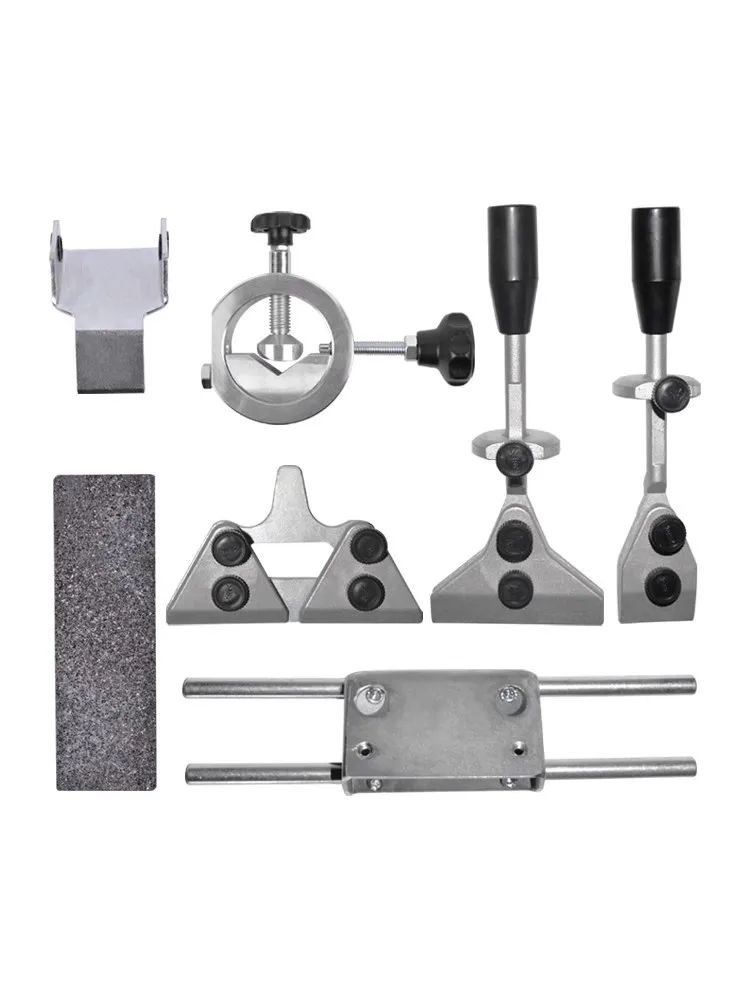 Sharpening fixtures and accessories for water-cooled grinding machines, woodworking turning knives, scissors, fixtures, wheel d