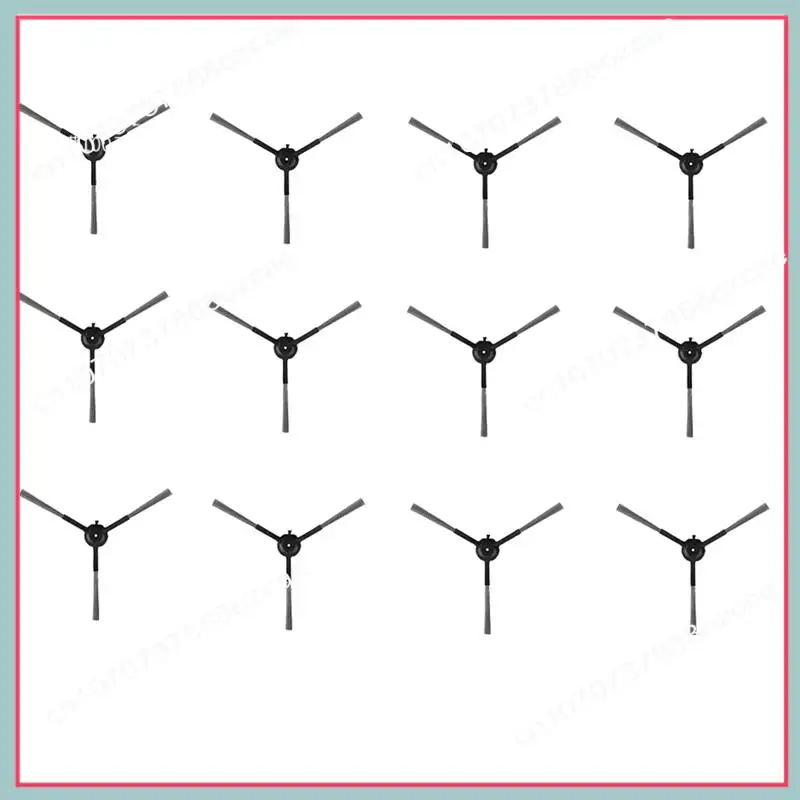 A26p 12 pçs escova lateral para roidmi eve max auto esvaziamento robô aspirador de pó peças substituição acessórios reposição longa duração