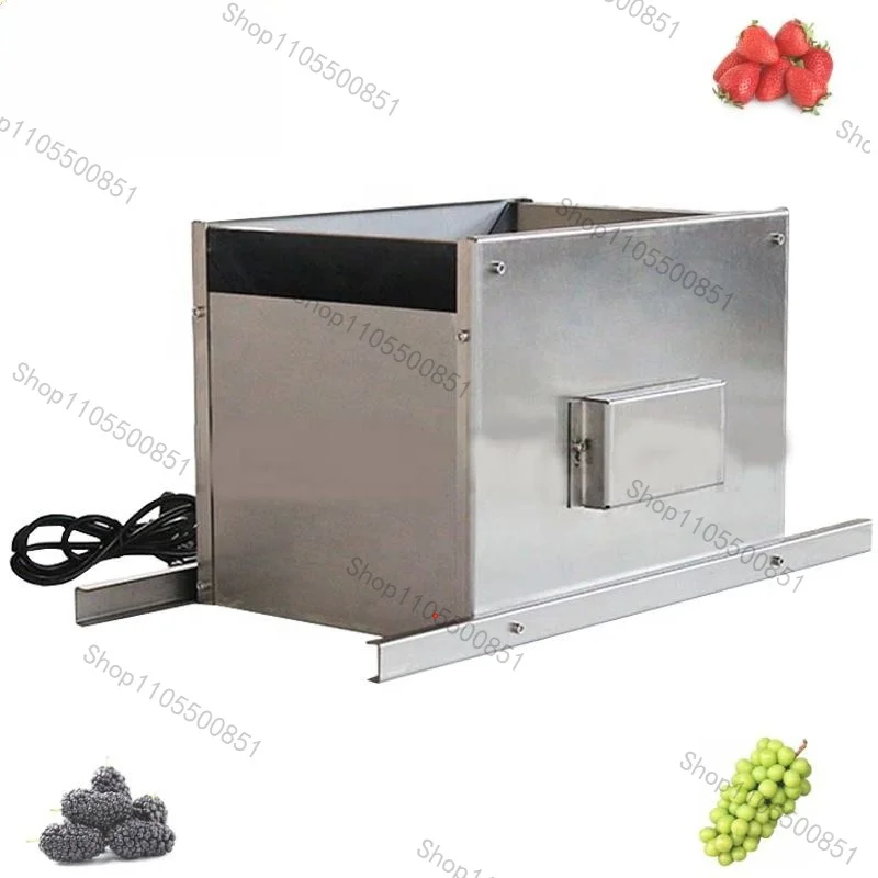 180R/Min Wine Processing Electric Grape Crusher Destemmer Separator Mulberry Strawberry Cherry Apple Pear Crushing Machine