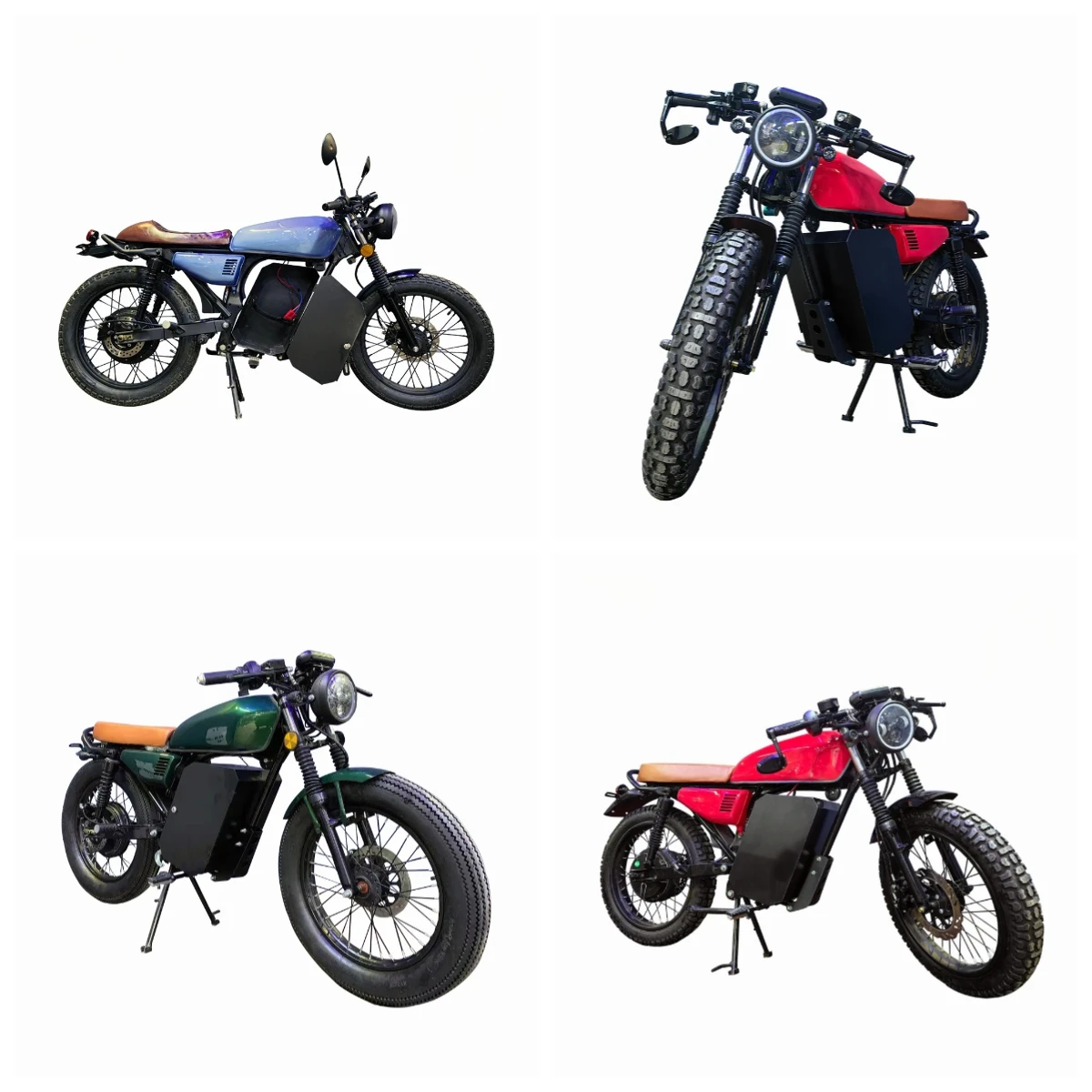 

STLF 2026 New Design 2000W 72V 30AH 3.00-18 Tubeless Tyre Tires High Speed 70km/h Electric Motorcycles for Adults