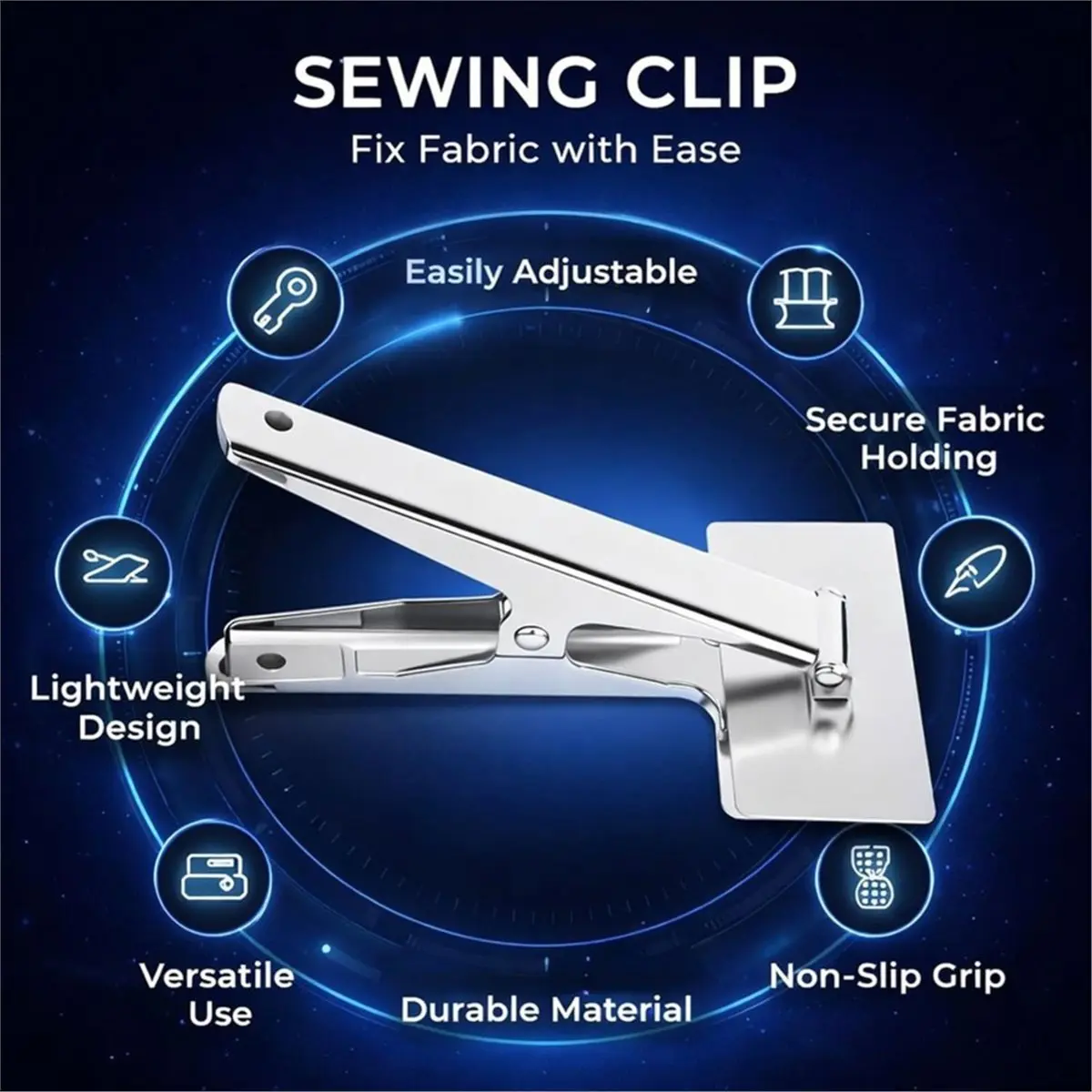 update. Sewing Clip Garment Cutting Cloth Clamp, Movable Fabric ToolMulti - Layer Fabric Holder, Ideal for Tailor and Embroidery