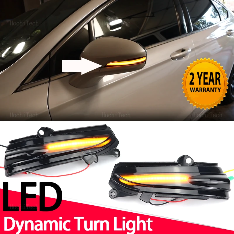 

Dynamic Black LED Turn Signal Light Sequential Rearview Mirror Light For Ford Fusion Mondeo MK5 4th MK V 5 2014-2019