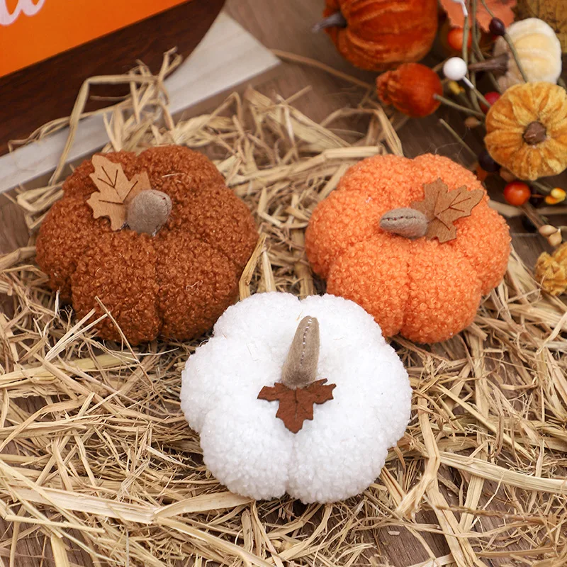 

Halloween Pumpkin Ornament Halloween Decorations Simulation Home Decoration Doll Gift Holiday Gift 2025 NEW