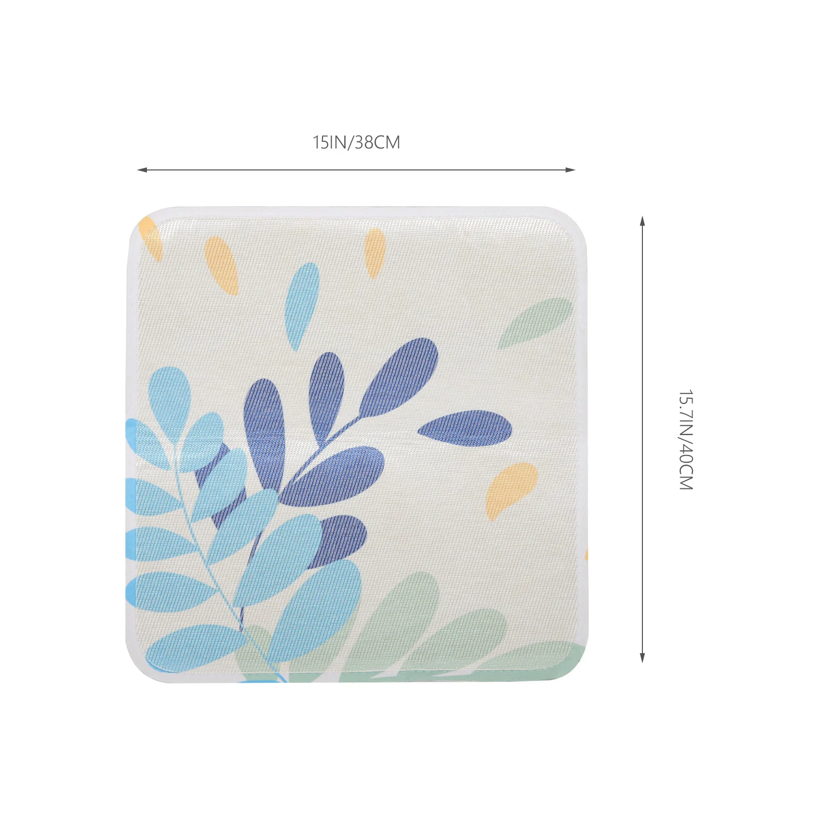 

Cool Chair Cushion Polyester Office Seats Cooling Pad Cartoon Printing Decorative Chair Seats Cooling Cushion Summer Mat