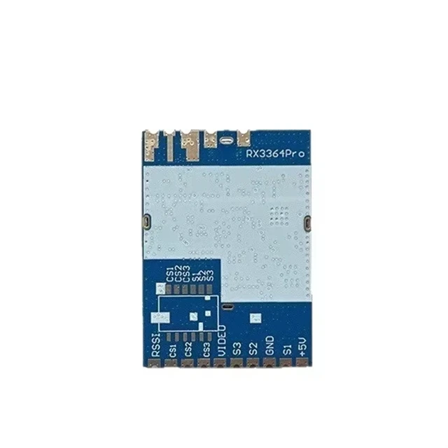 GGDX 3.3G RX3364Pro Metal FPV Video Transmission Module Simulates Wireless Audio and Reception