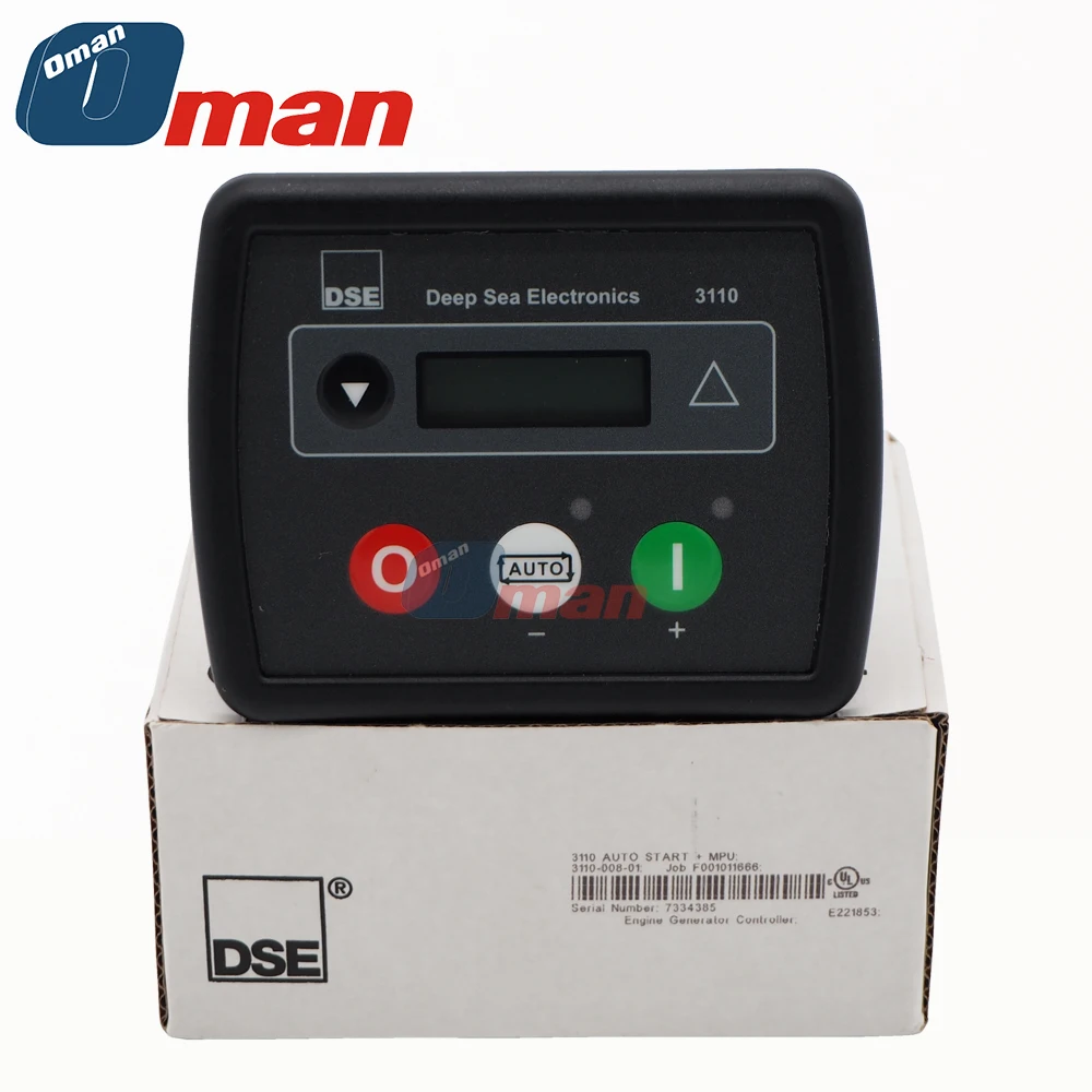 

Fast Delivery Deep Sea DSE3110 MPU Diesel Generator Set Controller UK Original