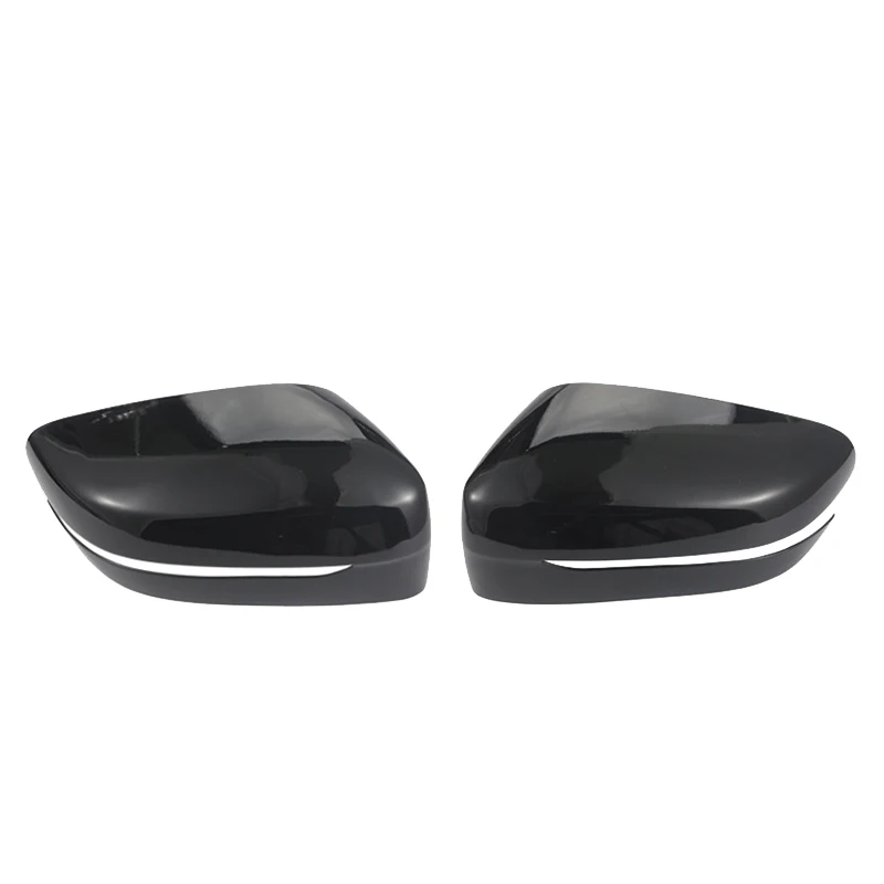 Gloss Black Car Rearview Mirror Cover Side Mirror Cap For-BMW 3 Series G20 G21 G28 2019 2020