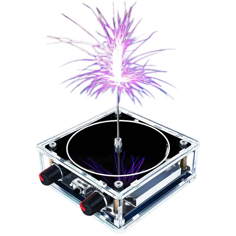 MACH-Artificial Lightning Arc Plasma Music Tesla Coil Touchable Electric Power Transmission Science Teaching Experiment Model