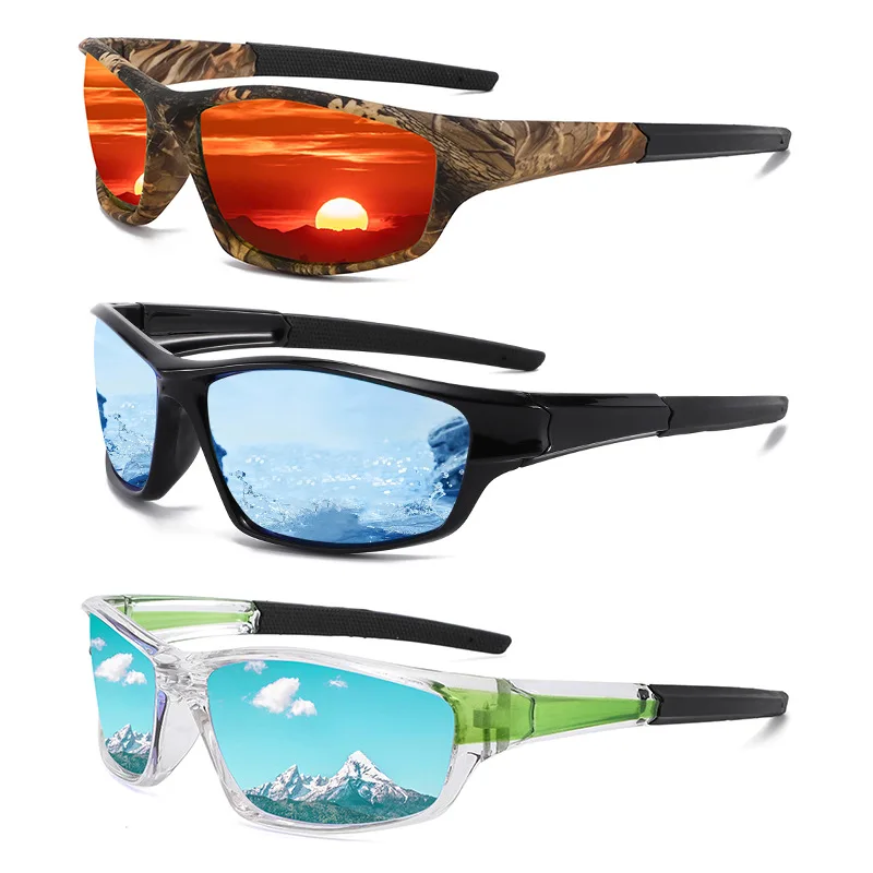 Outdoor Cycling Polarized Glasses for Men Sports Outdoor Sunglasses Men's Fishing Sunglasses
