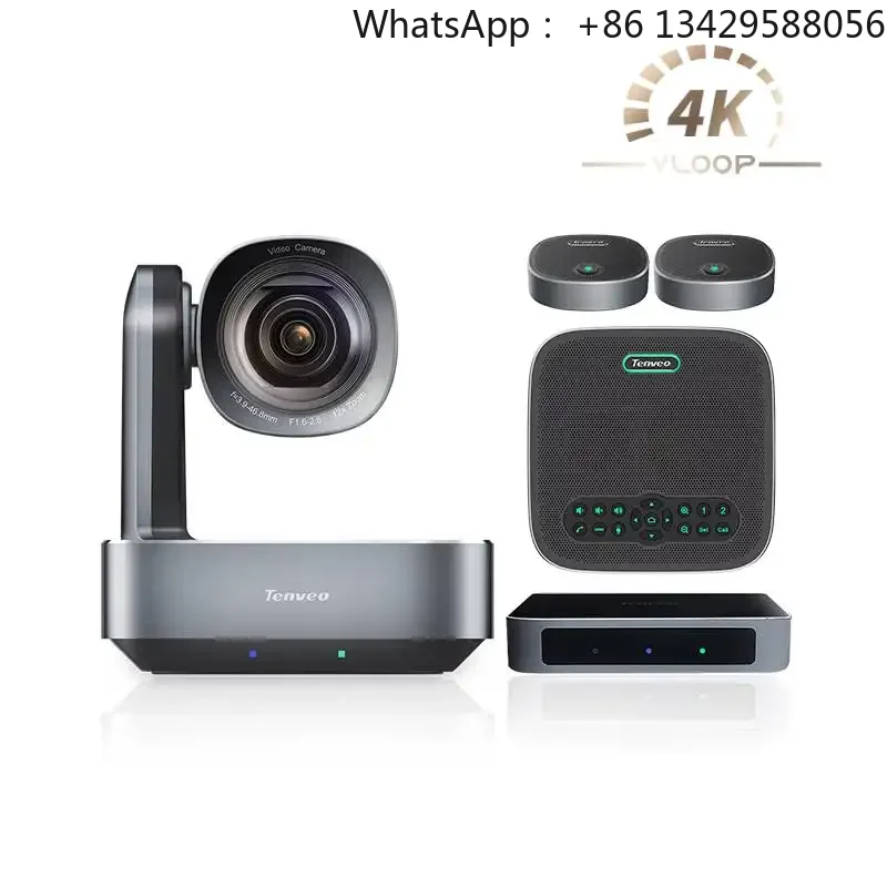 Tenveo VL12U 12x Optical Zoom 4K PTZ Camera Controller with Voting Function for Live Streaming and Conference Systems