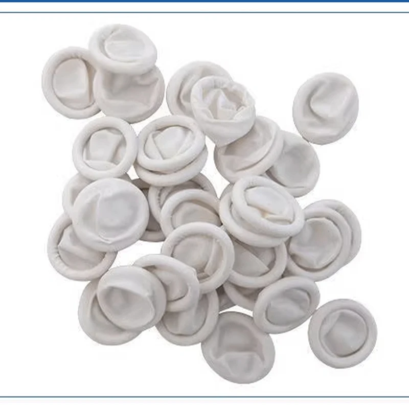 أطراف الأصابع حامي قفازات ساعة أداة إصلاح قفازات مطاطية طبيعية معقمة المتاح مسحوق الحرة عدم الانزلاق فنجر المطاط المهد