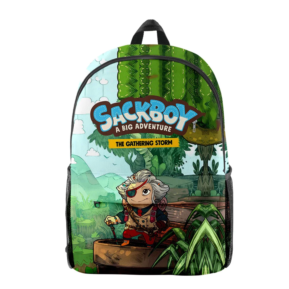 Sackboy-Sac à Dos Harajuku pour Enfant et Adulte, Unisexe, Décontracté, pour l'École, pour Garçon, Nouvelle Collection