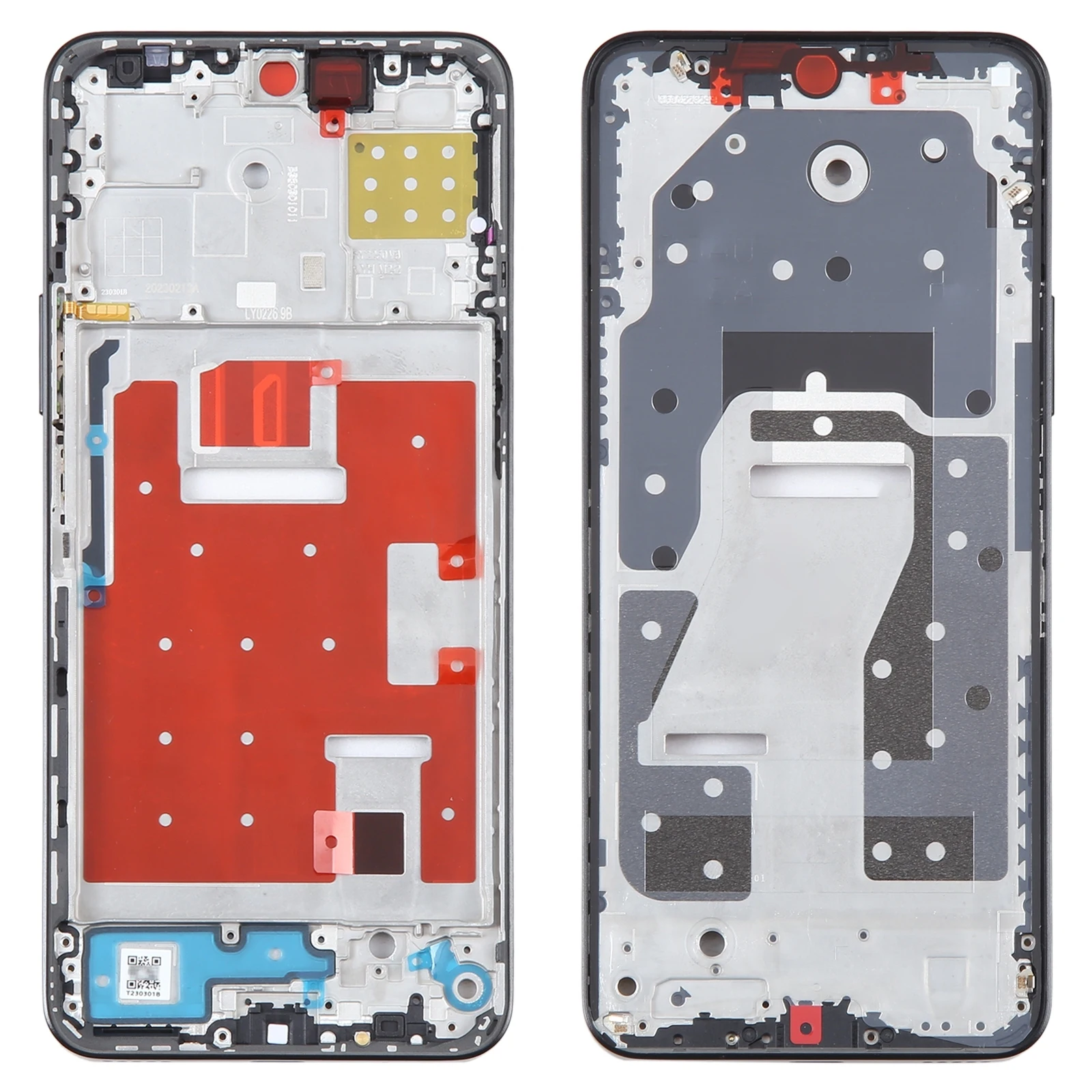 

For Honor X8a 4G Original Front Housing LCD Frame Bezel Plate Replacement