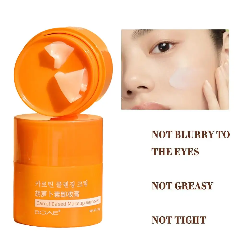 50ml Makeup Remover Balm Grinder Cleansing Balm Makeup Makeup Design Rotatable Cleansing 2-in-1 and Remover Oil Removal I4P1