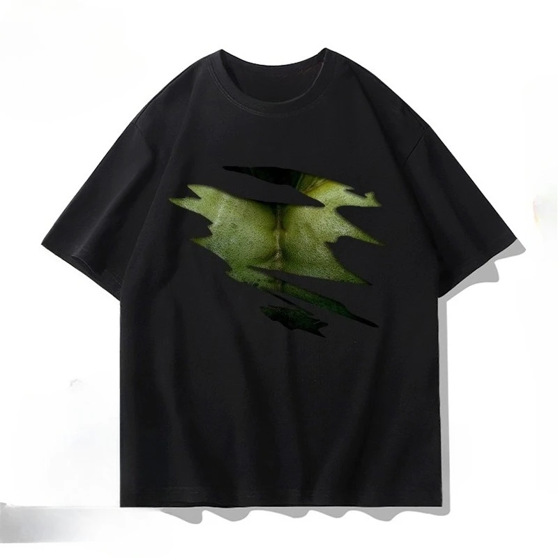 T-shirt a maniche corte da uomo Marvel's Avengers, Spider-Man estivo, Iron Man e Hulk Chest Logo stampato a maniche corte