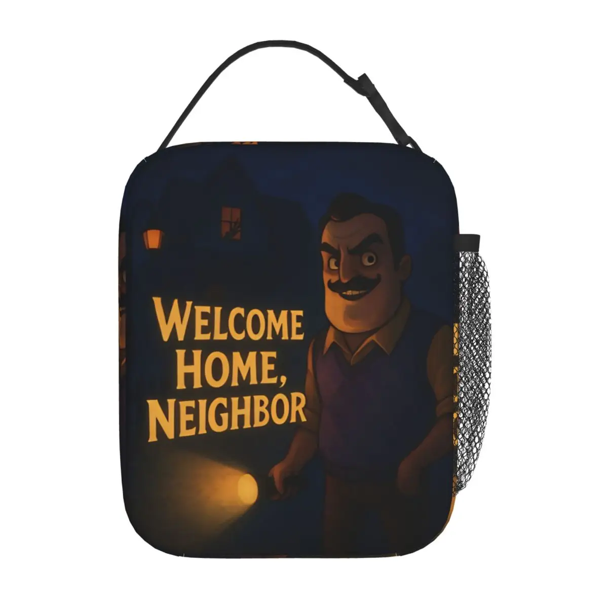 theodore-peterson-ola-vizinho-horror-videogame-sacos-de-almoco-isolados-recipiente-de-refeicao-A-prova-de-fugas-saco-refrigerador-tote-lancheira