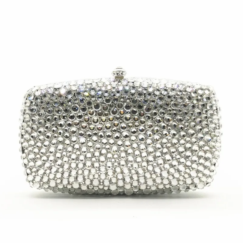 

Сумка для ужина с бриллиантами и кристаллами, квадратная железная коробка, вечерняя сумка для банкета, Carteras De Mujer De Bolsos, гламурный вечерние клатч с блестками