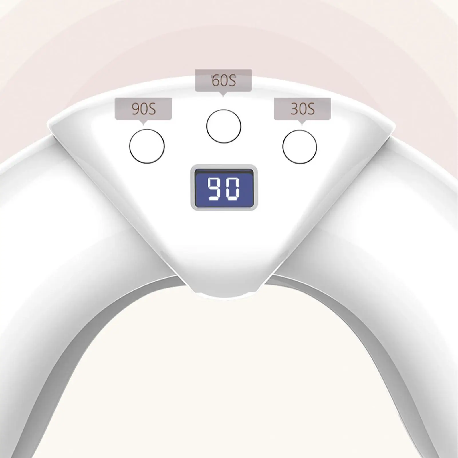 네일 아트용 휴대용 UV 램프, 빠른 건조 젤, 광택제 살롱 품질