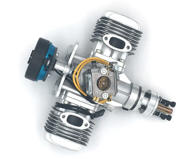 DLE60 60CC Engine UAV Power System (180W) UAV Twin Cylinder Power Generation System