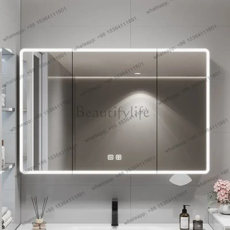 LD Makeup Shelves Bathroom Cabinet Organizer Accessories Modern Decorations Cupboard Storage Skincare Gabinete