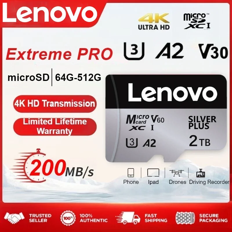 Высокоскоростная-карта-lenovo-2-ТБ-v30-a2-4k-micro-sd-карта-512-ГБ-128-ГБ-Карта-памяти-1-ТБ-micro-tf-sd-адаптер-для-смартфона-планшета-ПК-cross-use